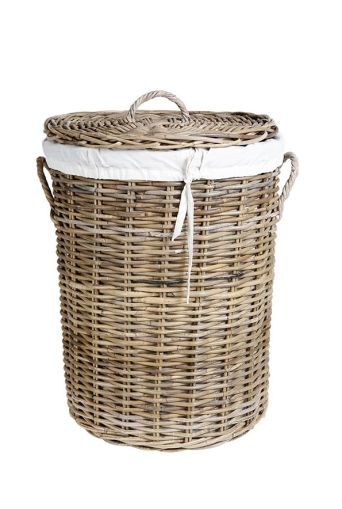 Laundry basket with lid  Kuala Grisé 38x 26х H48cm. 