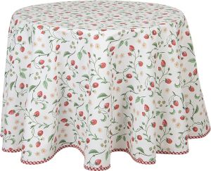Rectangular tablecloth   Strawberries 130х180cm.
