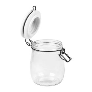 Jar with lid HAUMIERE NATURAL