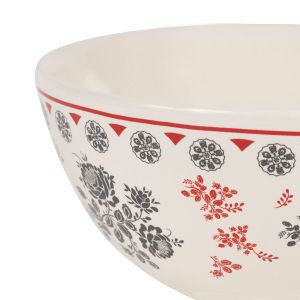 Bowl  ROSETTE COLLECTION GREY 