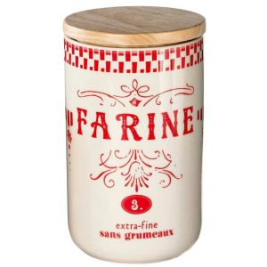 Box of 3 spices jars Leontine RED