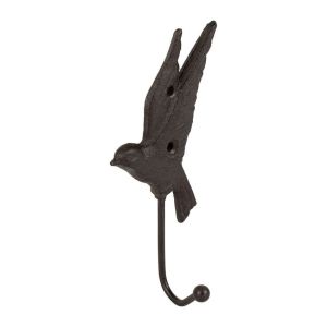 Hook bird LA  CAMPAGNE BROWN 6X16.5X4.5cm.