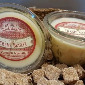 Gourmet candle CREME BRULEE