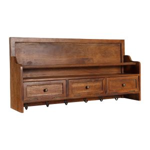 Wall shelf with 3 drawers  Hotelier.