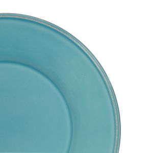 Dinner plate  Constance Turquoise D28,5cm.