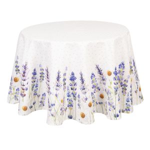 Round tablecloth  Lavender D170cm.