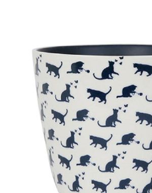 Set of 2 cups LE CHAT DARK BLUE 350ml.
