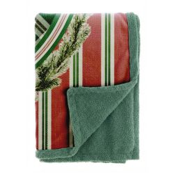 Одеяло ORSO DI NATALE 160x220cm. SHERPA 420GSM.