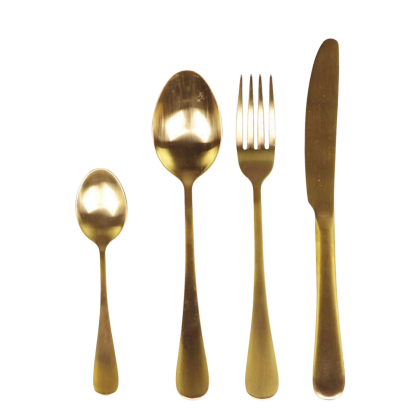 Сет 4 прибора за хранене Nordique L23cm. gold.