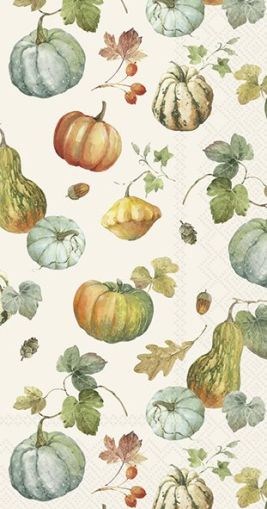 Салфетки GOURDS AND PUMPKINS 33x42cm. 16 броя.