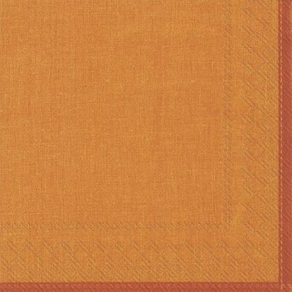 Салфетки LINEN orange 33x33cm. 20 броя.