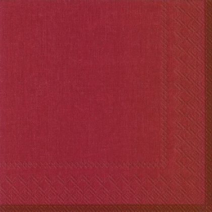 Салфетки LINEN red 33x33cm. 20 броя.