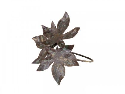 Пръстен за салфетки Leaves antique 5х8х7.5cm.