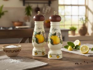 Pepper  mill D7x21cm. Limoni.