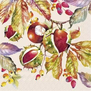 Салфетки CHESTNUT MAGIC 33х33cm. 20броя.