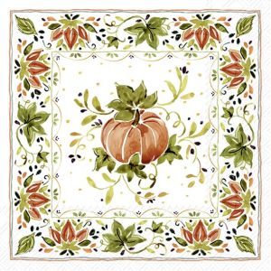 Салфетки PUMPKINS WITH ORNAMENTS 33x33cm. 20броя.