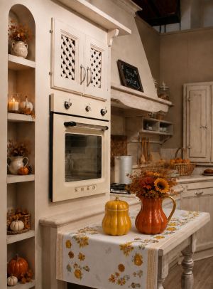 Тишлайфер AUTUMN ELEMENTS 45x150cm.