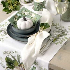 Салфетки GREEN AND WHITE PUMPKIN 30х30cm. 20броя.