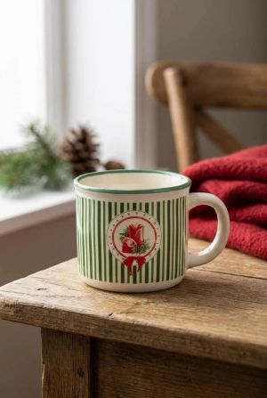 Чаша caffe espresso Magic Noel 100ml. - 6.2 x 5 x 5.2 cm.